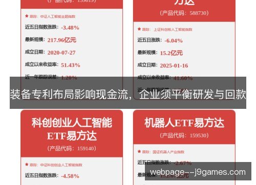 装备专利布局影响现金流,企业须平衡研发与回款 装备专利布局影响现金流,企业须平衡研发与回款